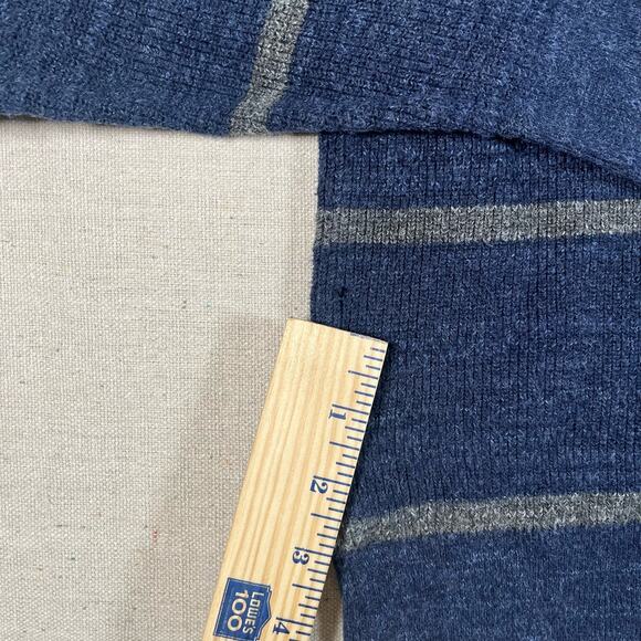 Grayers Clothiers Mens Medium Blue Stripped Sweater Size Medium - Picture 6 of 6